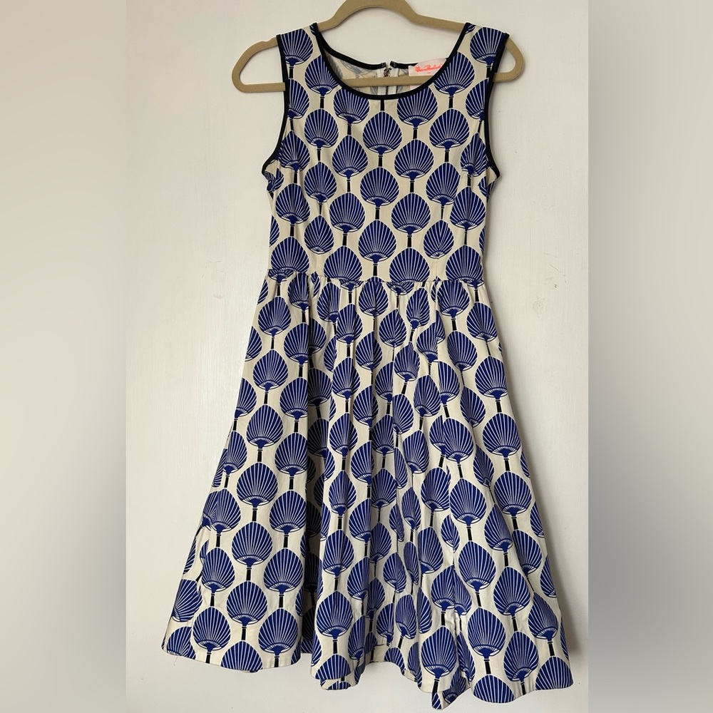 Kate Spade Fans dress Florence Broadhurst collaboration